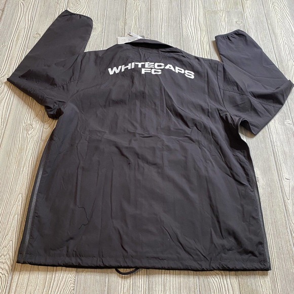Adidas Vancouver Whitecaps FC Full Snap ATM Jacket Mens XL Gray Lined NWT MLS - Picture 12 of 16